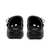 Crocs Crush Clog Sweet Cool Brown Sugar Casual Temperament Princess Style Hole Shoes for Men and Women Black