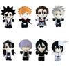 Anime Plush Doll Aizen Sousuke Zaraki Kenpachi Plushie Kuchiki Byakuya Kurosaki Ichigo Plush Toy Cosplay Soft Stuffed Pillow Gif