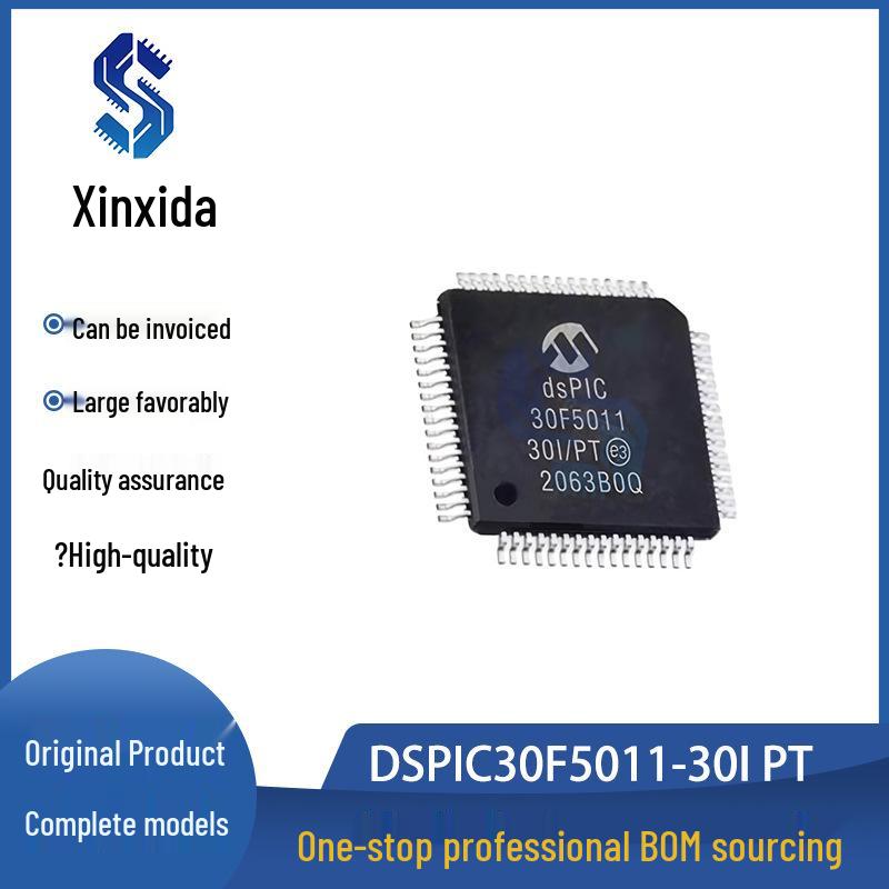 DSPIC30F5011-30I/PT TQFP64 Digital Signal Processor & Controller IC Chip