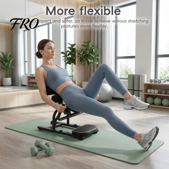 Compact Stretching Device Inversion Table, Ergonomic Back Stretcher, Equipment Relieves Pain, Stretch The and Stretcher Neck, 330 Lbs Weight