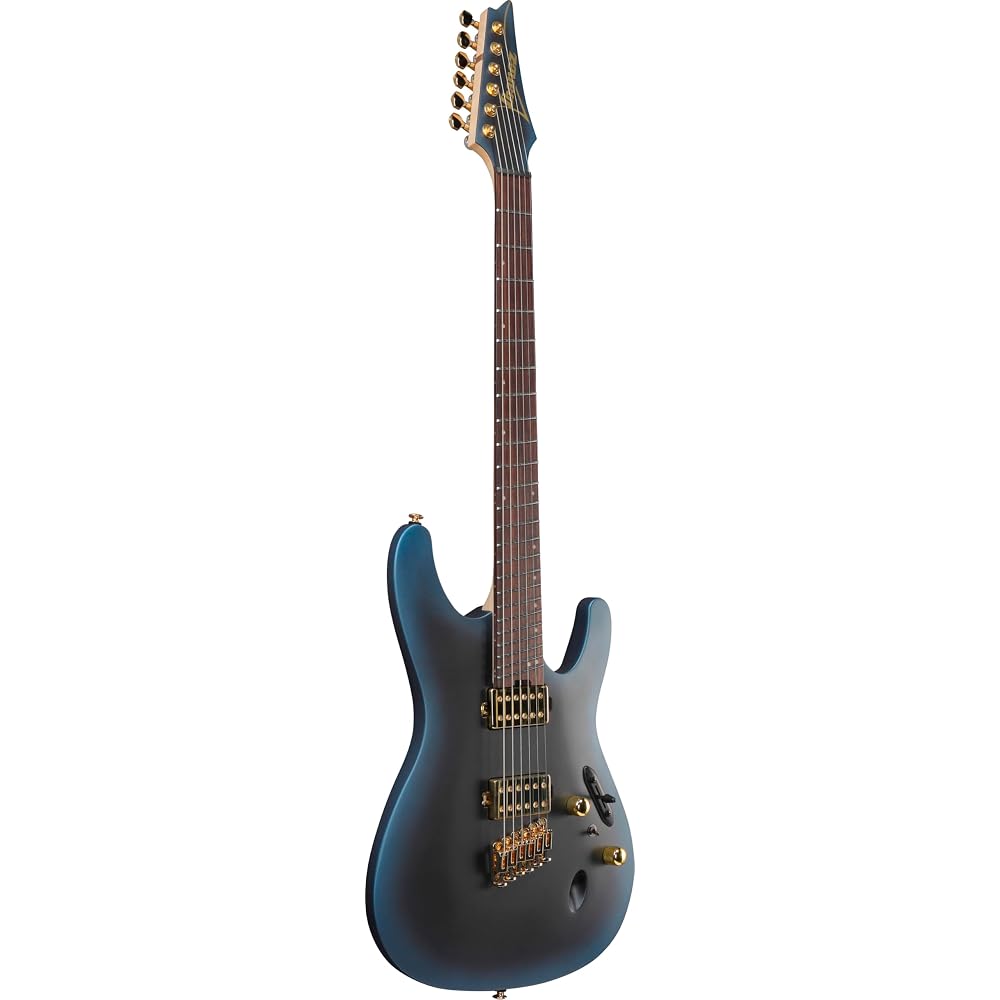 Ibanez Axe Design Lab/S-Shape Multi-Right Angled Scale Midnight Arctic Ocean Matte SML721-MAM