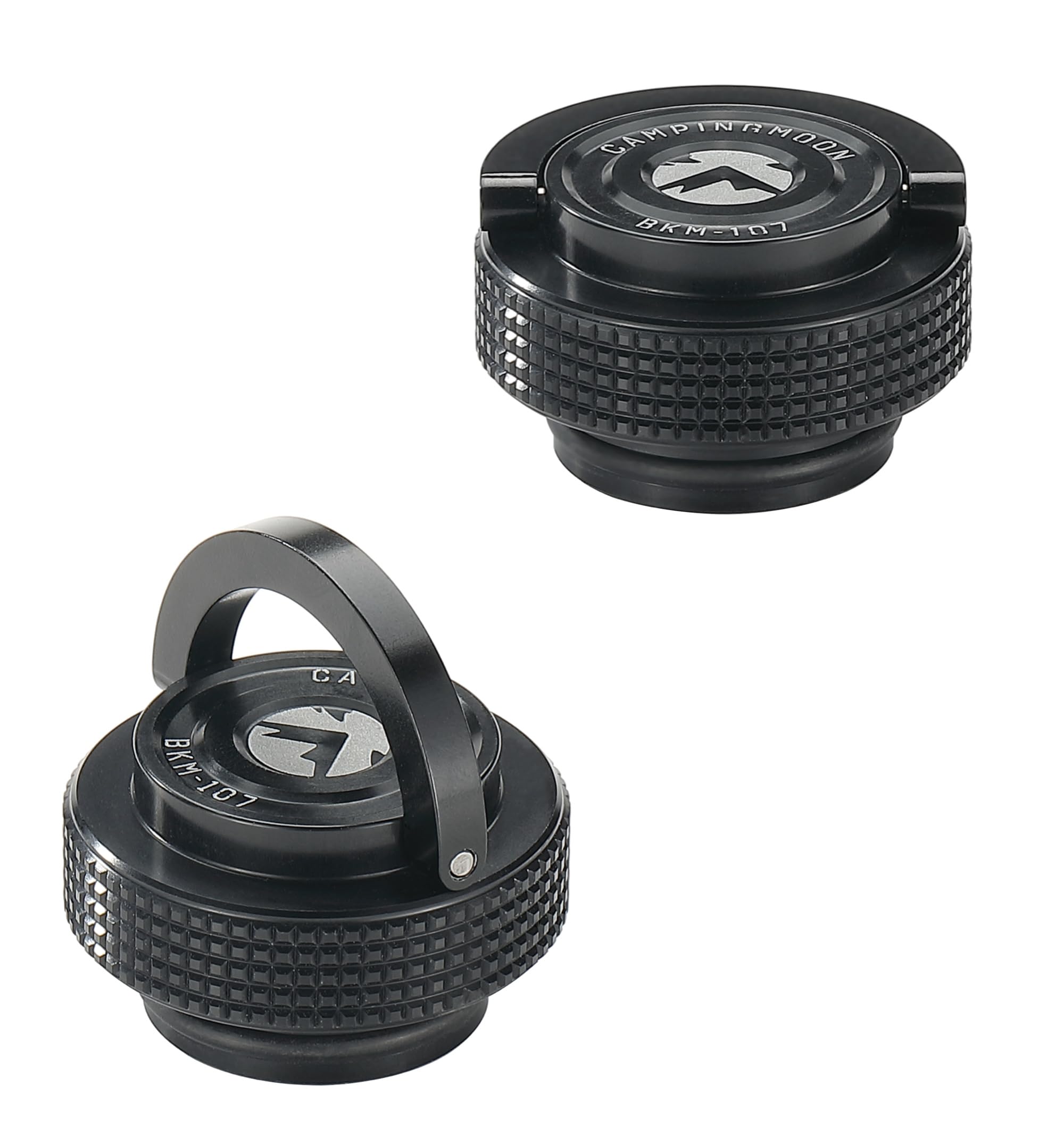CAMPING MOON Camping OD Can/CB Can Tactical Cap Lid 2-Piece Set BKM-107-2P