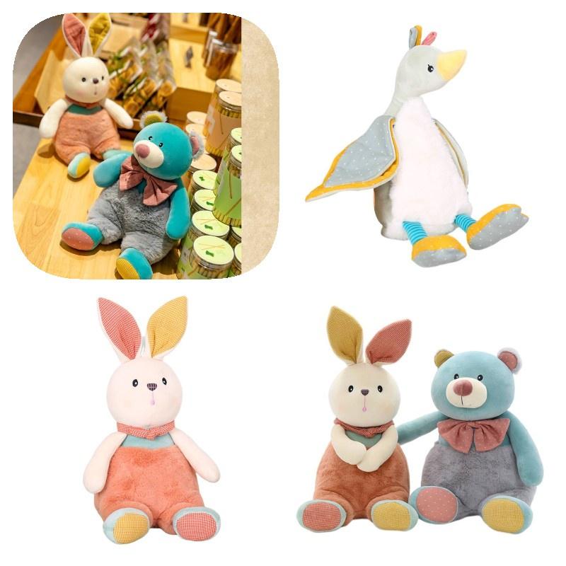 Adorable Animal Plush Toys In Rabbit Goose And Bear Styles