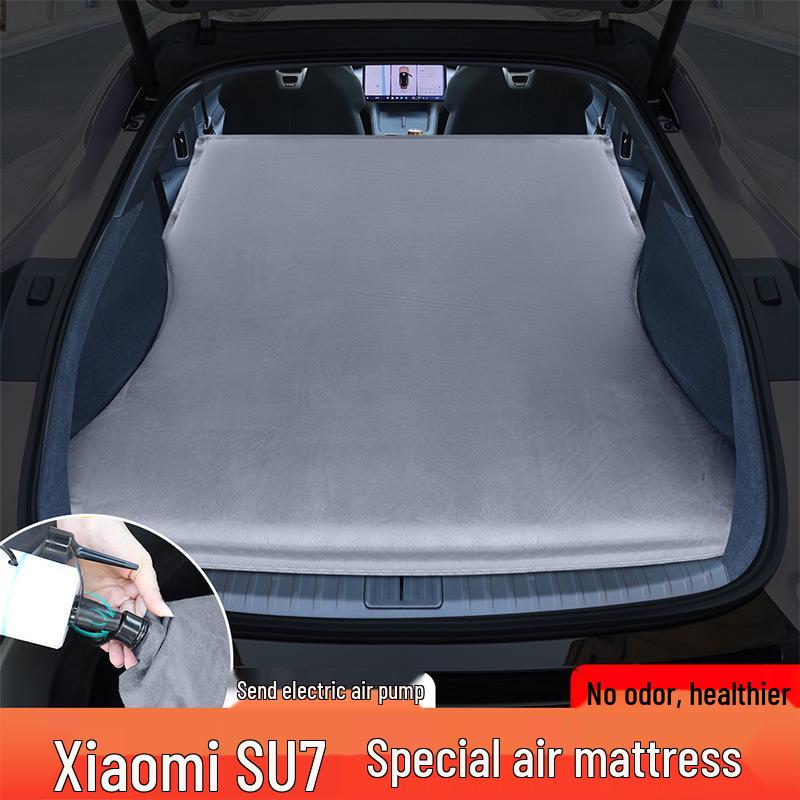 Xiaomi YU7SU7 Inflatable Car Mattress: Comfortable Rebound Sleep Pad for Camping and Travel