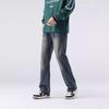 Retro Jeans Men's Autumn and Winter New Straight Loose Trendy Brand Wide-leg American High Street Casual Trousers