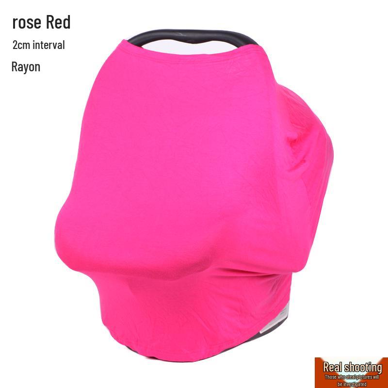 Nursing Cover & Scarf: Anti-Exposure Breastfeeding, Stroller & Shopping Cart Cover.