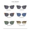 AMG20 Germany Design Sunglasses Men Ultralight Stainless Biological Steel Classic Sunglass Women Outdoor Driving Sun Glasses