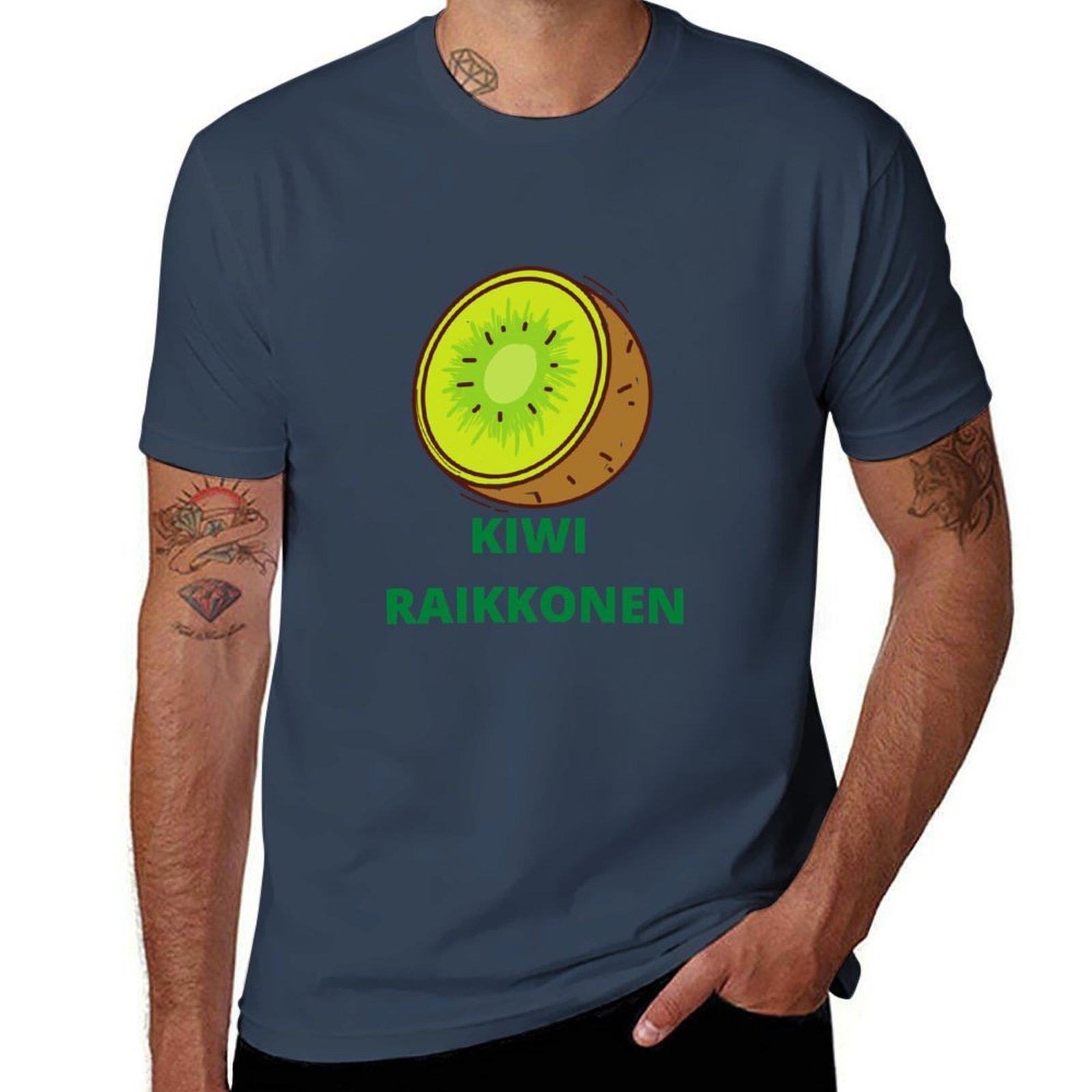 Kiwi Raikkonen TShirt anime tshirt man t shirts for men TShirt S