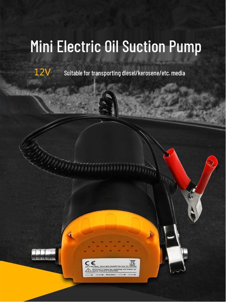 12V/24V Electric Self-Priming Diesel Oil Extractor Pump