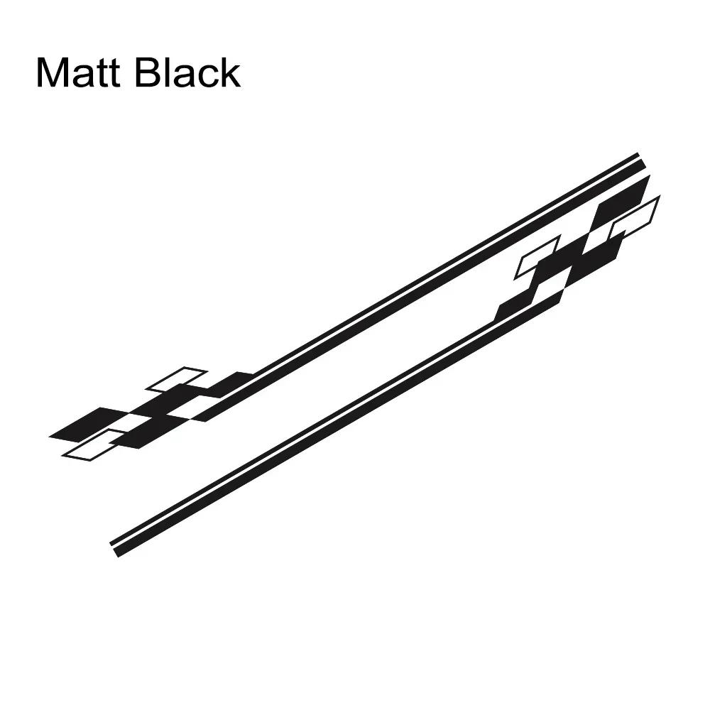 Car Door Side Skirt Vinyl Stickers For Ford Fiesta MK6 MK7 Mk8 6 7 ST Auto Line Graphic Decoration Decal Tuning Accessories