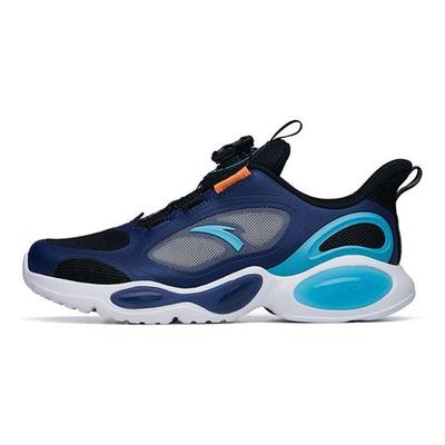 Shock Absorbing Non-Slip Durable Low-Top Kids Running Shoes Kids Sneaker Blue Black 312225503-4
