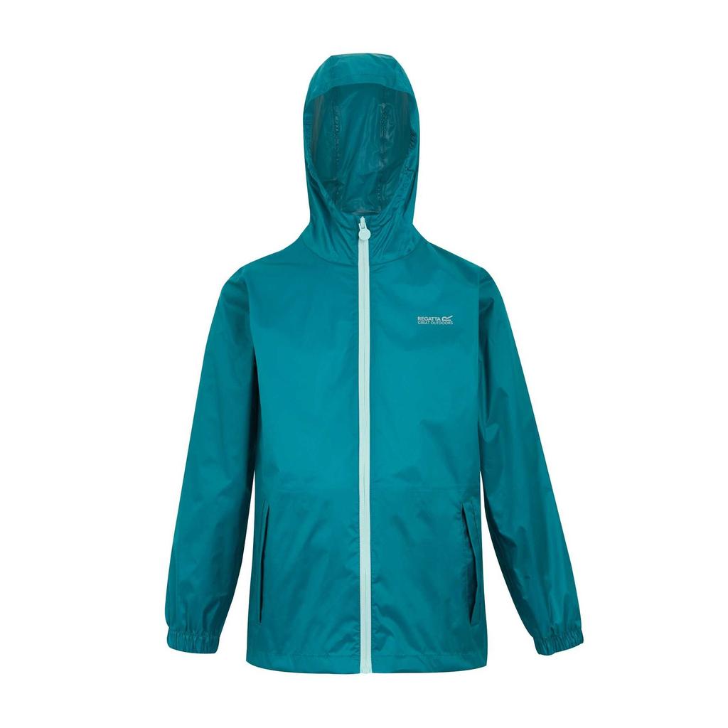 Regatta Great Outdoors Childrens/Kids Pack It Jacket III Waterproof Packaway Black