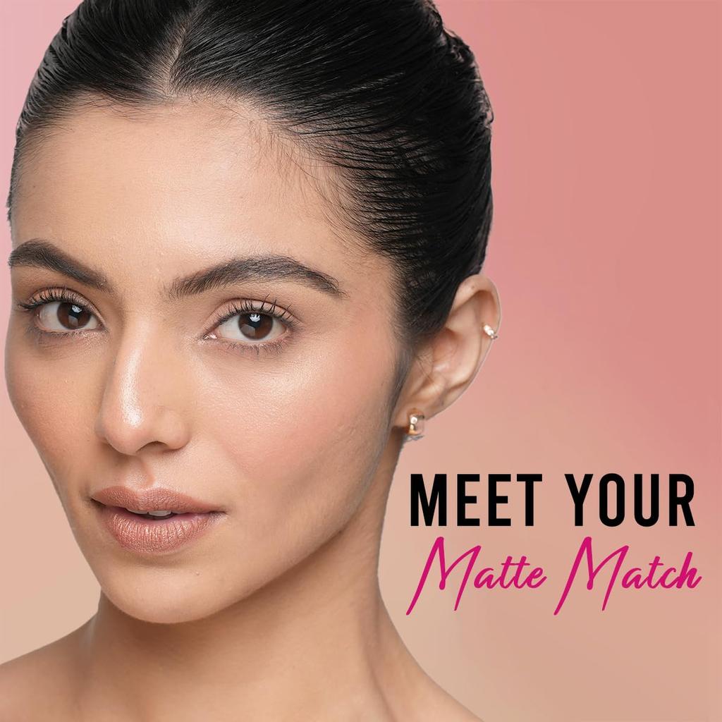 INSIGHT Air Matte Flawless Finish Compact - Soft Sand (11g) | Buildable Coverage | SPF 15 Protection | Blurs & Conceals | Infused with Vitamin E &