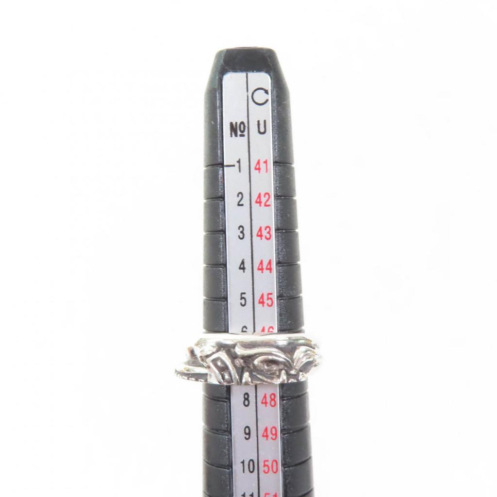 Excellent CHROME HEARTS Ring Half Classic Dagger Ring Silver SV925 Women Used