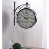 Wall Clock Station Wall Clock Double Sided Victorian Wall Clock Black Antique Finish Wall Clock Wall Decor Item Home And Office Decor