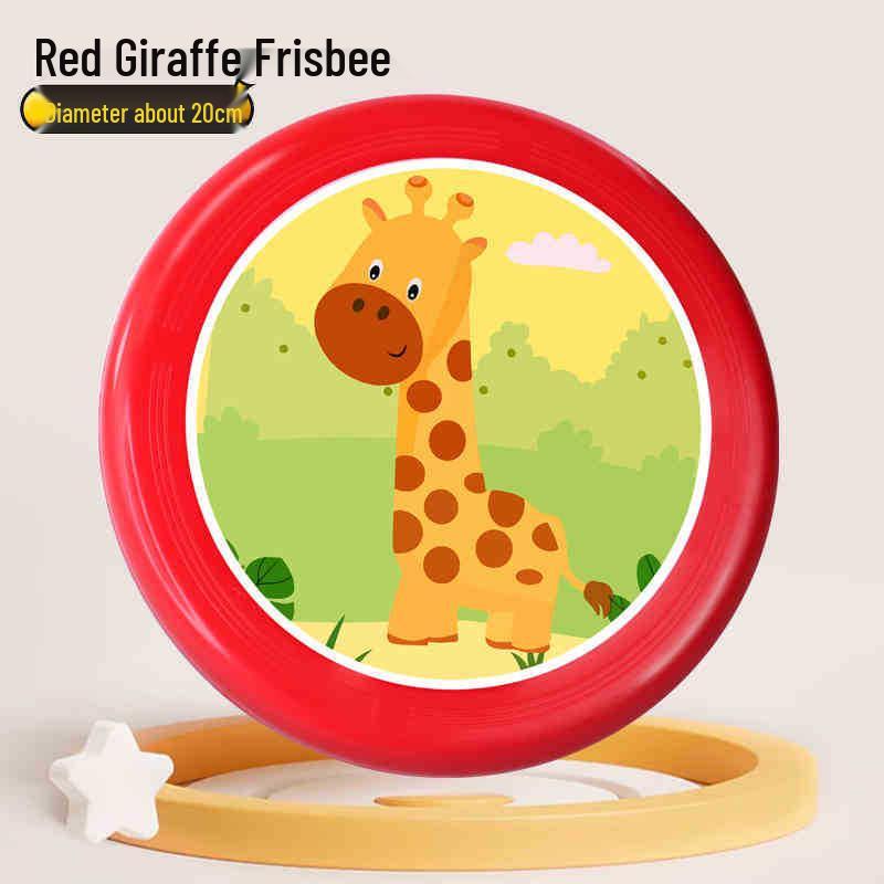 Cartoon Soft Frisbee for Kids & Pets - Outdoor Toy
