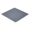 Garage Floor Tiles Interlocking, 8 Pack 513 x 513 x 5 mm Interlocking Modular Garage Flooring Tiles, Diamond Plate Slip-Resistant PVC Mats for