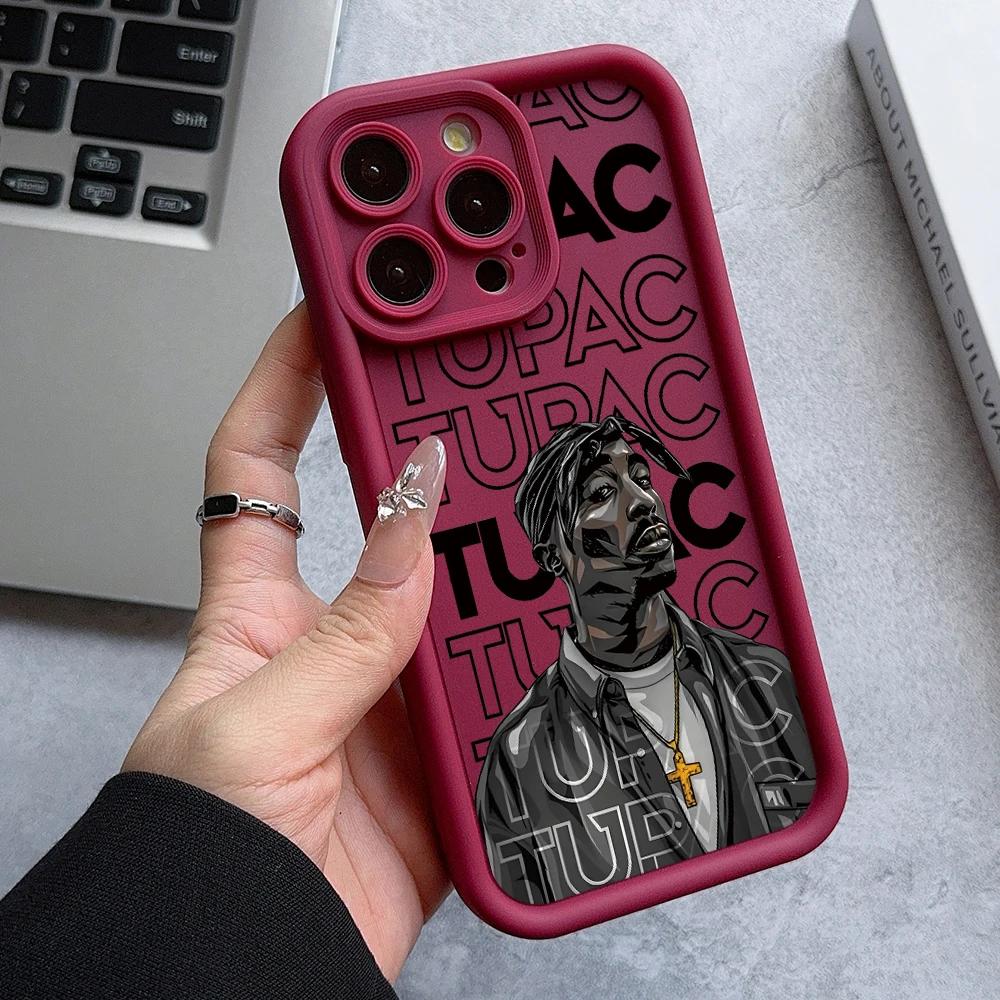 Rapper 2pac Zpěvák Tupac Pouzdro na telefon Pro Samsung Galaxy A16 A06 A35 A55 A25 A05s A15 A54 A34 A24 A14 4G 5G Měkký zadní kryt z TPU