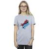 Marvel Womens/Ladies Spider-Man Thump Cotton Boyfriend T-Shirt
