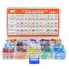 50/100/180Pcs Standard Car Fuses Assorted Kit 60 Mini Blade Car Fuse +60 Standard Fuse Automotive +60 Micro Fuse Fuses4