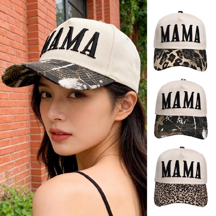 Comfortable Embroidery Letter Sun Cap Adjustable Design Baseball Hat For Sun Protections Outdoor Sport Activity Headwear
