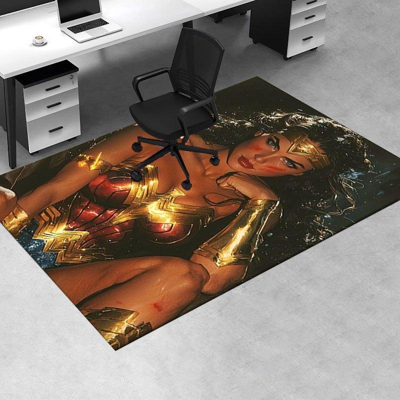 Wonder Woman Costume for Women - Superhero Fancy DressOffice Mat Home Decor Office Rugs LB64