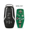 Jingyuqin Remote Car Key for Ford Mondeo Explorer Mustang Focus Fusion S-Max Galaxy KeylessGo 315/433/868/902Mhz ID49 Control