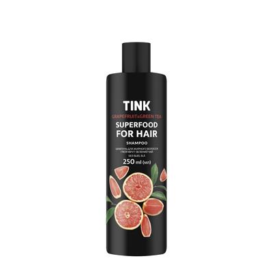 Șampon pentru păr gras Grapefruit-Ceai verde 250 ml