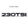 3D Metal 4MOTION 230TSI 280TSI 330TSI 380TSI Logo Badge Sticker Car Rear Trunk Emblem Decal