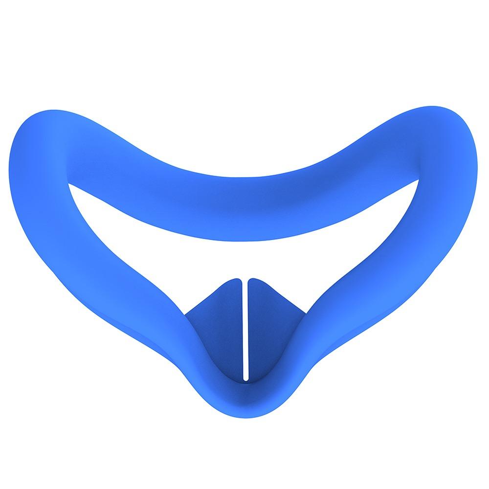 

Silicone Facial Interface Bracket Sweatproof Face Cushion New Replacement Mask for Meta Quest 3S синій