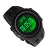 Men Digital Watch 50M Water Proof LED Backlight Sports Watch Stopwatch Countdown Alarm Clock Function Built In Battery