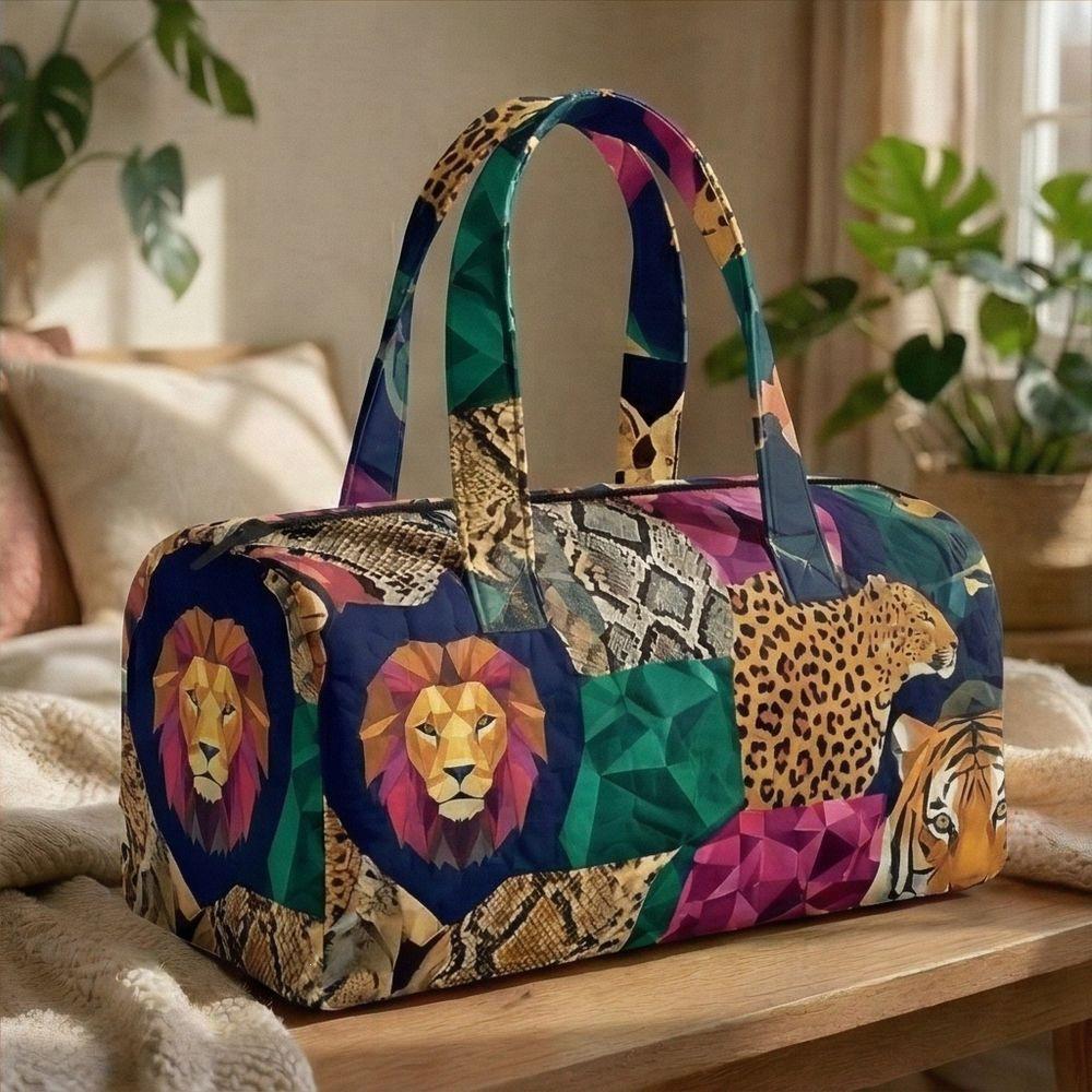 2026 Multi-functional 3D Printed Travel and Fitness Handbag