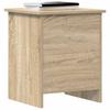 Storage Box Sonoma Oak 40 x 40 x 50 cm Engineered Wood