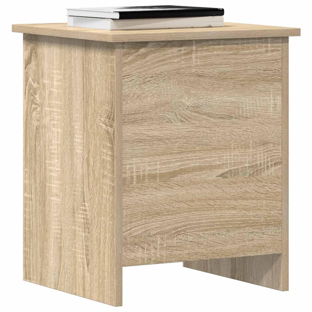 Storage Box Sonoma Oak 40 x 40 x 50 cm Engineered Wood