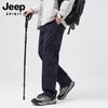 JEEP SPIRIT Men's Outdoor Windproof Straight-Leg Pants