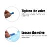 10pcs Fish   Tee Connector 3 Way Pump  line Tube   Volume Adjust Control Valve for 0.2in Hose