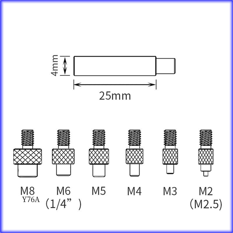 Good-Heat Melt Insert Nut Iron Tip Brass Hot Melt Insert Nut Embedded Kit M2-M8 Heat Insertion Tool 3D Printer Accessories EU Pl