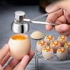 NEW Eggshell Topper Cutter Stainless Steel Egg Cracker Opener Remover Stonego Kitchen Tools