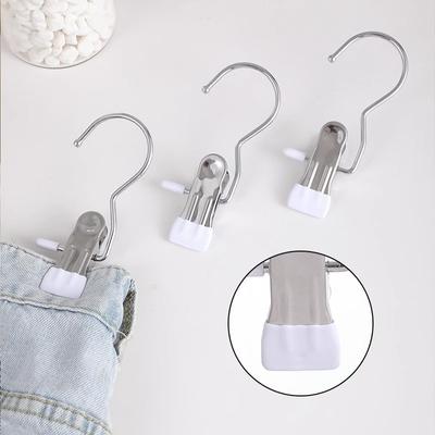 Multifunctional Stainless Steel Metal Clothes Clips Clothes Pants Pants Clips Socks Clips Hat Clips Sheet Clips Clothes Pegs