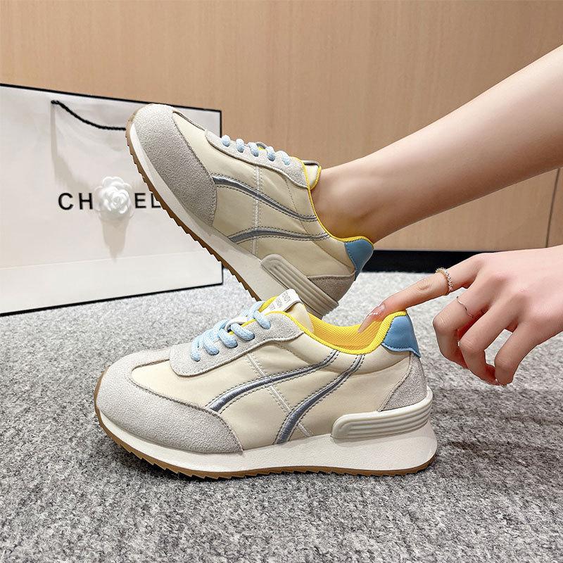 Color matching versatile Forrest Gump shoes sports and leisure shoes dad shoes women's autumn new platform German training shoes