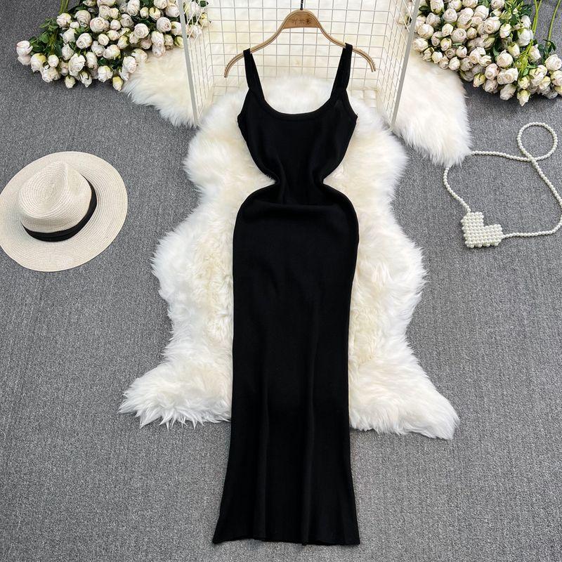 Adult Lady Like Woman Summer New Arrival Temperament Waist-Controlled Fishtail Suspender Skirt