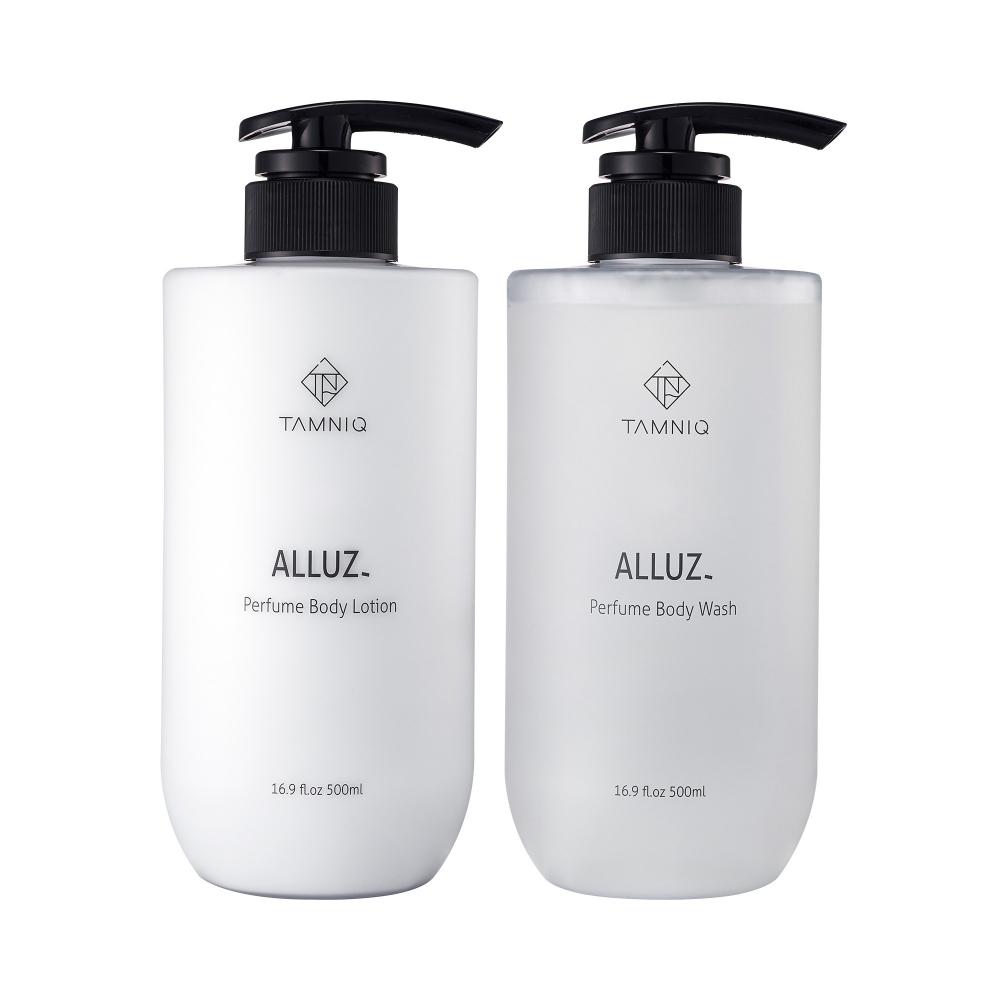 Tamniq Tanique Body Perfume Body Lotion   Wash Set  Oluz 