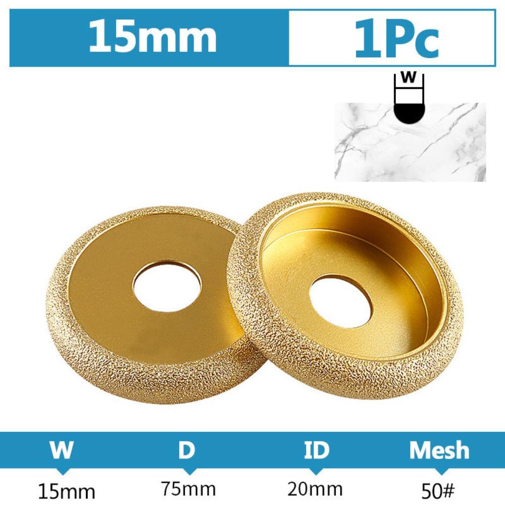 75mm Stone Edging Wheel Chamfering Tool Angle Grinder Grinding Head High Quality Grinding Wheel