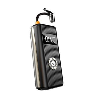Portable Air Compressor Pump Digital Flashlight 4000mah Battery Wireless Electric Car Tyre Inflator for Motorcycle Bicycle Ball