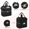 Damero Lockable First Aid Bag for Medicines and Supplements, Double-Layered, for Storage and Organization, Ideal for Home and Travel, Black (Bag Only)