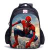 Children'S Shoulder Bag Web‑pattern Spider-Man Cartoon Printed School Bag