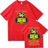 Rock Band Tokio Hotel Arena Tour 2026 Merch Magliette Unisex Moda Unisex Maglietta a Maniche Corte Vintage Magliette in Cotone di Alta Qualità