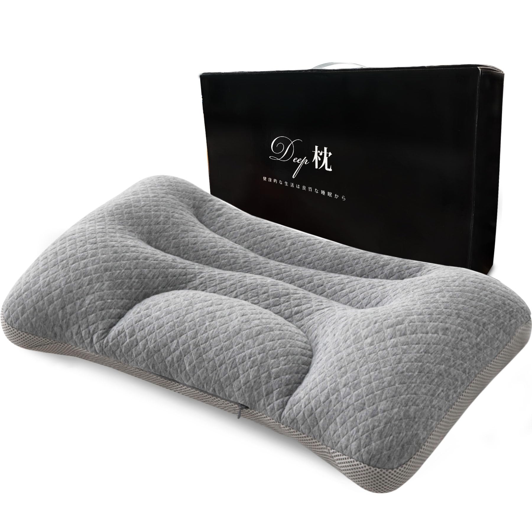 

AYO Pipe Pillow, Memory Foam, Side Sleeper Pillow, Washable, Adjustable Height, Fits Neck and Shoulders, Comfortable Sleep, Gift Included, 40*60cm