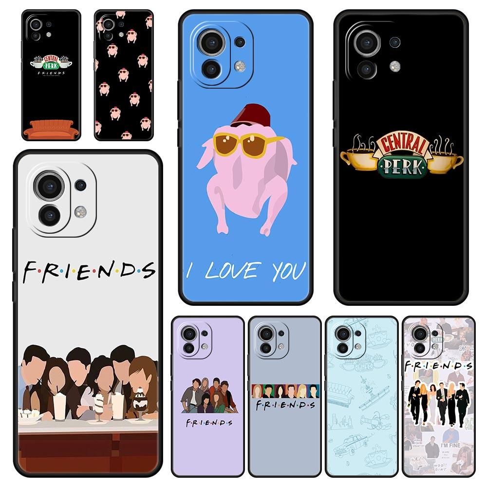 Phone Case For Xiaomi Mi 14 13 12 11 Lite 13T 12T 11x 11T 10T Pro 9T Note 10 Lite Soft Cover Central Perk Coffee friends tv show