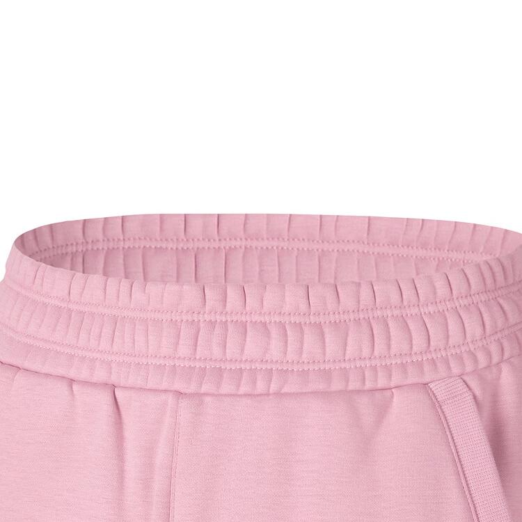 Skechers Fleece Lined Warmth Resistant Stretch Wide Leg Comfortable Soft Solid Color Knitted Sports Pants Women bottoms P425W080-01ZX